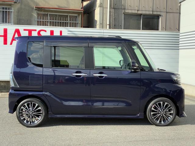 タントカスタムRSオーディオ穴 LEDヘッドランプ 電動パーキング 両側パワースライドドア オートエアコン 前席シートヒーター 電動格納式ミラー キーフリーシステム オートライト(奈良県)の中古車