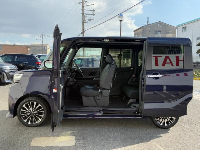 タントカスタムRSオーディオ穴 LEDヘッドランプ 電動パーキング 両側パワースライドドア オートエアコン 前席シートヒーター 電動格納式ミラー キーフリーシステム オートライト(奈良県)の中古車