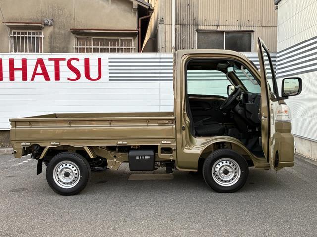 ハイゼットトラックEXTCDチューナー プッシュボタンスタート アイドリングストップ 電動格納式ミラー コーナーセンサー 荷台灯 キーフリーシステム(奈良県)の中古車