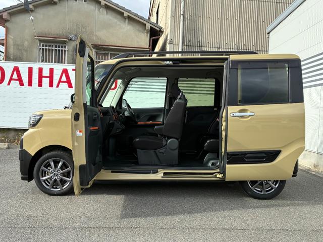 タントファンクロスＬＥＤヘッドランプ　電動パーキング　前席シートヒーター　アイドリングストップ　プッシュボタンスタート　両側パワースライドドア　オートエアコン　電動格納式ミラー（奈良県）の中古車