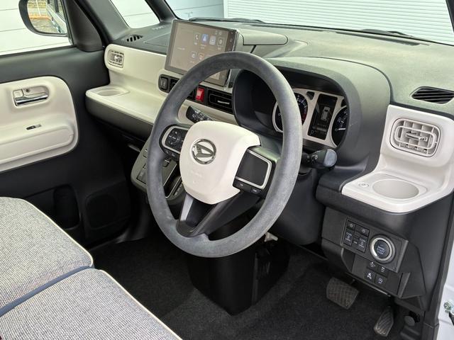 ムーヴキャンバスストライプスＧ９インチスマホ連携ディスプレイオーディオ　前後ドライブレコーダー　バックカメラ　前席シートヒーター　ＬＥＤヘッドランプ　電動パーキング　コーナーセンサー　オートエアコン　アイドリングストップ（奈良県）の中古車