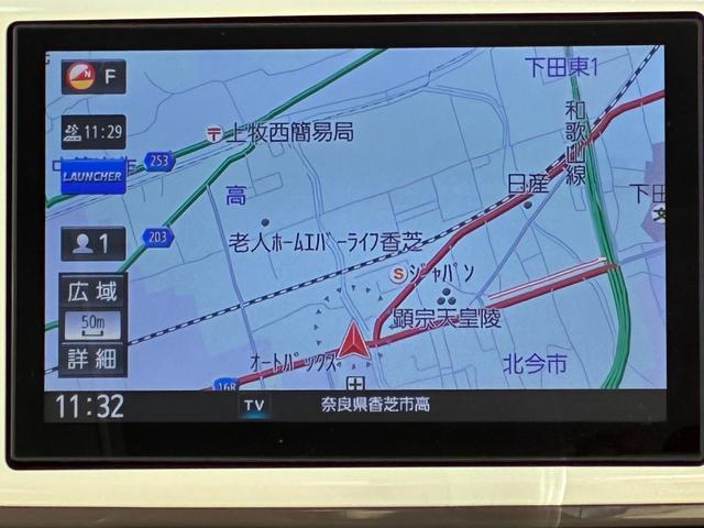 ムーヴキャンバスGメイクアップ SAIIナビゲーション バックカメラ ETC LEDヘッドランプ プッシュボタンスタート アイドリングストップ 両側パワースライドドア オートエアコン 電動格納式ミラー(奈良県)の中古車