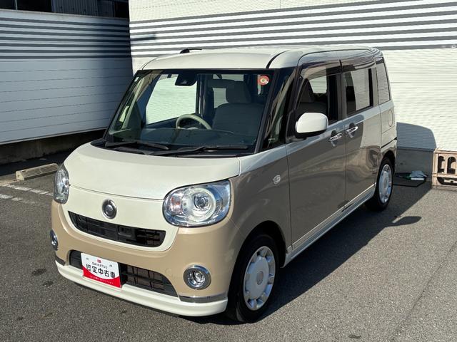 ムーヴキャンバスGメイクアップ SAIIナビゲーション バックカメラ ETC LEDヘッドランプ プッシュボタンスタート アイドリングストップ 両側パワースライドドア オートエアコン 電動格納式ミラー(奈良県)の中古車