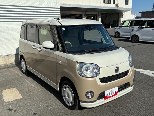 ムーヴキャンバスGメイクアップ SAIIナビゲーション バックカメラ ETC LEDヘッドランプ プッシュボタンスタート アイドリングストップ 両側パワースライドドア オートエアコン 電動格納式ミラー(奈良県)の中古車