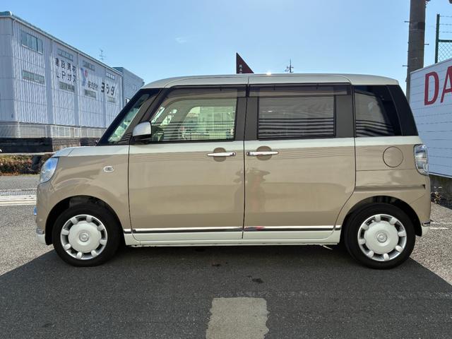 ムーヴキャンバスGメイクアップ SAIIナビゲーション バックカメラ ETC LEDヘッドランプ プッシュボタンスタート アイドリングストップ 両側パワースライドドア オートエアコン 電動格納式ミラー(奈良県)の中古車