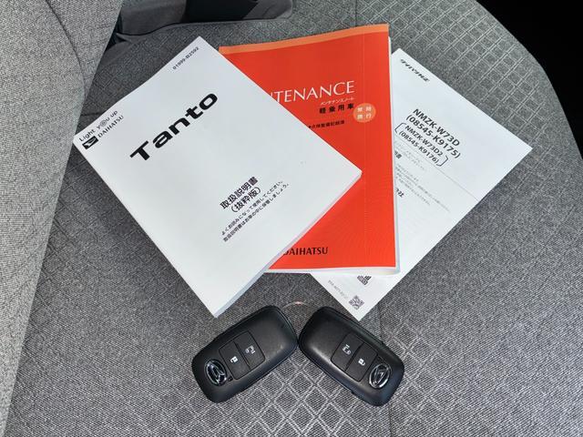 タントＸナビゲーション　ドライブレコーダー　バックカメラ　ＬＥＤヘッドランプ　運転席シートヒーター　電動パーキング　助手席側パワースライドドア　オートエアコン　コーナーセンサー　電動格納式ミラー（奈良県）の中古車