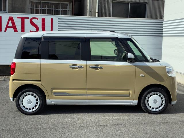 ムーヴキャンバスストライプスＧ９インチスマホ連携ディスプレイオーディオ　パノラマモニター　ＥＴＣ　ドライブレコーダー　電動パーキング　前席シートヒーター　両側パワースライドドア　コーナーセンサーＬＥＤヘッドランプ（奈良県）の中古車