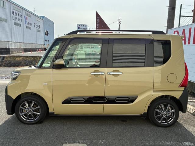 タントファンクロスナビゲーション　ドライブレコーダー　バックカメラ　ＬＥＤヘッドランプ　前席シートヒーター　電動パーキング　両側パワースライドドア　コーナーセンサー　オートエアコン　キーフリーシステム（奈良県）の中古車