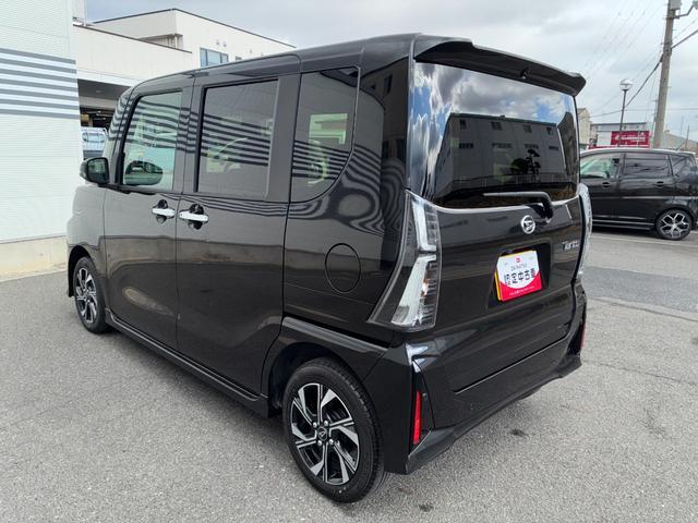 タントカスタムＸオーディオ穴　ＬＥＤヘッドランプ　電動パーキング　アイドリングストップ　プッシュボタンスタート　両側パワースライドドア　コーナーセンサー　前席シートヒーター　オートエアコン　キーフリーシステム（奈良県）の中古車