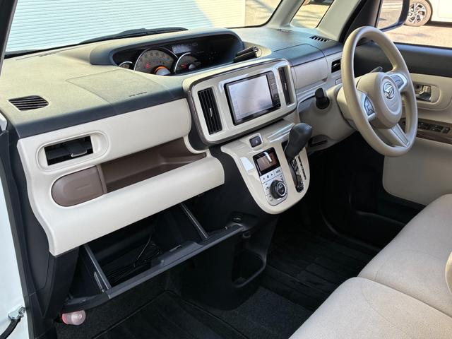 ムーヴキャンバスGメイクアップ SAIIナビゲーション ドライブレコーダー バックカメラ LEDヘッドランプ 両側パワースライドドア アイドリングストップ プッシュボタンスタート キーフリーシステム オートエアコン 電動格納式ミラー(奈良県)の中古車