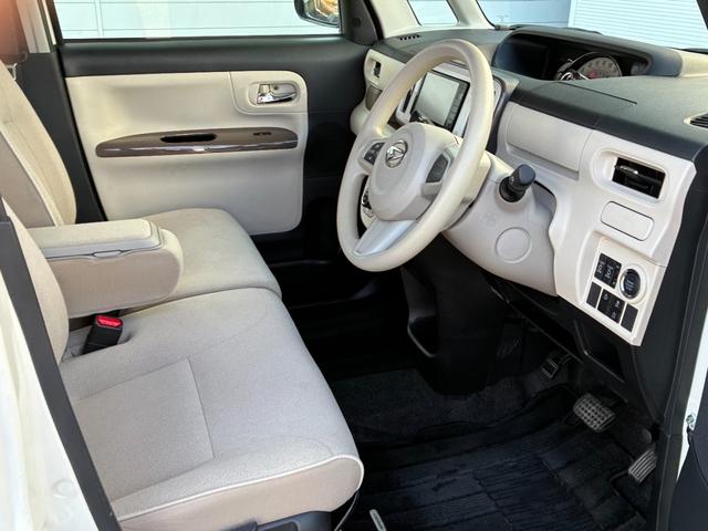 ムーヴキャンバスGメイクアップ SAIIナビゲーション ドライブレコーダー バックカメラ LEDヘッドランプ 両側パワースライドドア アイドリングストップ プッシュボタンスタート キーフリーシステム オートエアコン 電動格納式ミラー(奈良県)の中古車