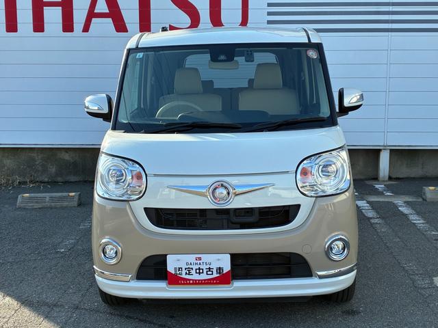 ムーヴキャンバスGメイクアップ SAIIナビゲーション ドライブレコーダー バックカメラ LEDヘッドランプ 両側パワースライドドア アイドリングストップ プッシュボタンスタート キーフリーシステム オートエアコン 電動格納式ミラー(奈良県)の中古車