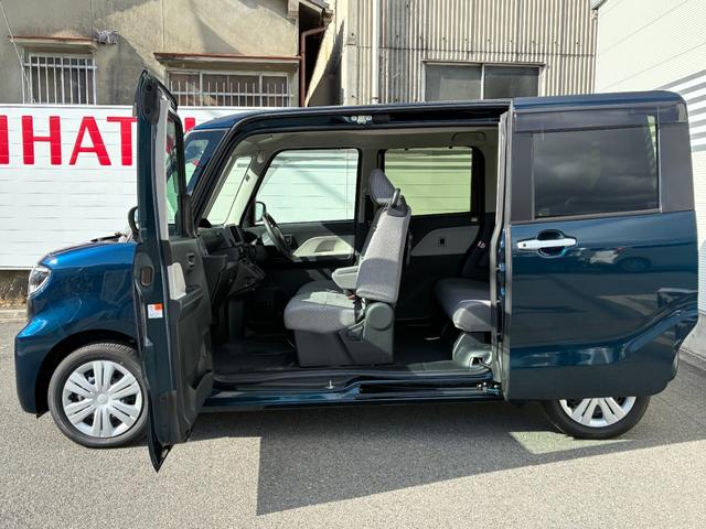 タントXオーディオ穴 LEDヘッドランプ 電動パーキング 前席シートヒーター コーナーセンサー アイドリングストップ プッシュボタンスタート オートエアコン 電動格納式ミラー(奈良県)の中古車