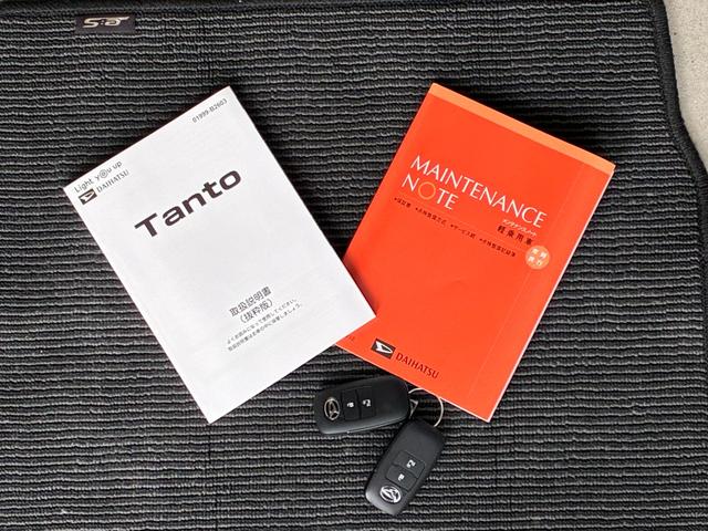 タントXオーディオ穴 LEDヘッドランプ 電動パーキング 前席シートヒーター コーナーセンサー アイドリングストップ プッシュボタンスタート オートエアコン 電動格納式ミラー(奈良県)の中古車