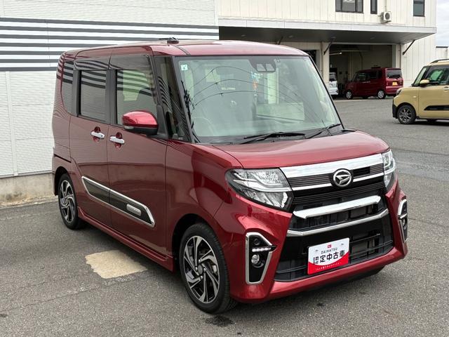 タントカスタムＲＳスタイルセレクションナビゲーション　ドライブレコーダー　パノラマモニター　前席シートヒーター　ＬＥＤヘッドランプ　アダプティブクルーズコントロール　アイドリングストップ　コーナーセンサー　　キーフリーシステム（奈良県）の中古車