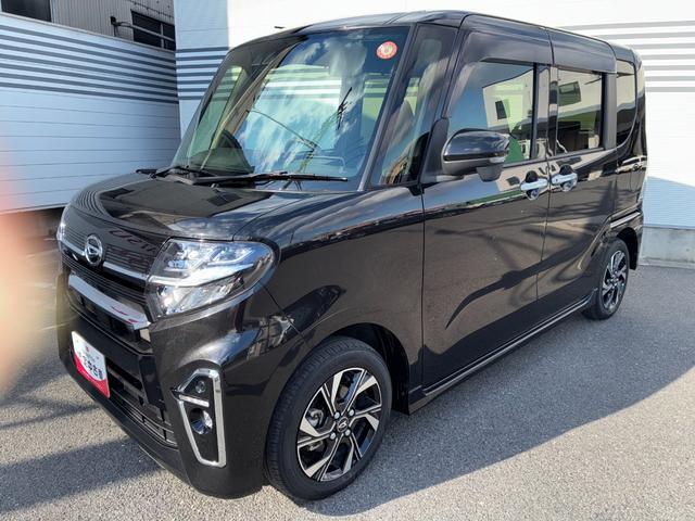 タントカスタムＸナビゲーション　ドライブレコーダー　パノラマモニター　ＬＥＤヘッドランプ　前席シートヒーター　両側パワースライドドア　オートエアコン　プッシュボタンスタート　アイドリングストップ　キーフリーシステム（奈良県）の中古車