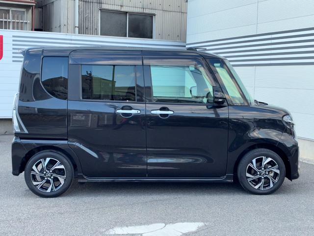 タントカスタムＸナビゲーション　ドライブレコーダー　パノラマモニター　ＬＥＤヘッドランプ　前席シートヒーター　両側パワースライドドア　オートエアコン　プッシュボタンスタート　アイドリングストップ　キーフリーシステム（奈良県）の中古車