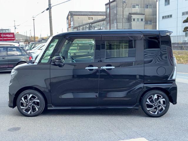 タントカスタムＸナビゲーション　ドライブレコーダー　パノラマモニター　ＬＥＤヘッドランプ　前席シートヒーター　両側パワースライドドア　オートエアコン　プッシュボタンスタート　アイドリングストップ　キーフリーシステム（奈良県）の中古車