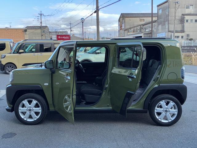 タフトＧターボ　クロムベンチャー６．２インチディスプレイオーディオ　ＬＥＤヘッドランプ　アダプティブクルーズコントロール　電動パーキング　前席シートヒーター　オートエアコン　電動格納式ミラー　コーナーセンサー　キーフリーシステム（奈良県）の中古車