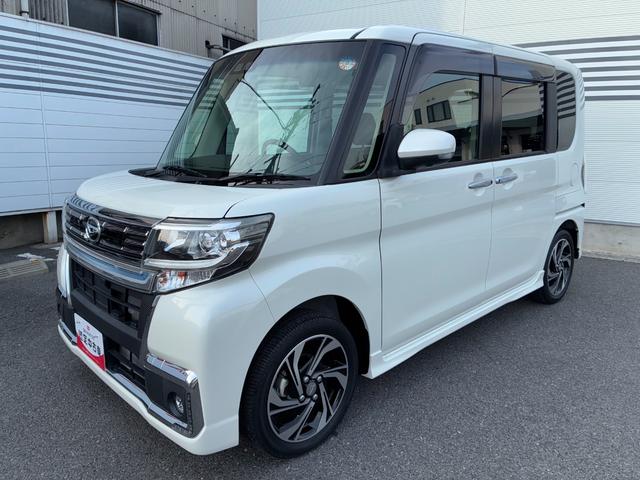 タントカスタムＲＳ　トップエディションＶＳ　ＳＡIIIナビゲーション　ドライブレコーダー　ＥＴＣ　パノラマモニター　ＬＥＤヘッドランプ　運転席シートヒーター　プッシュボタンスタート　アイドリングストップ　両側パワースライドドア　オートエアコン（奈良県）の中古車