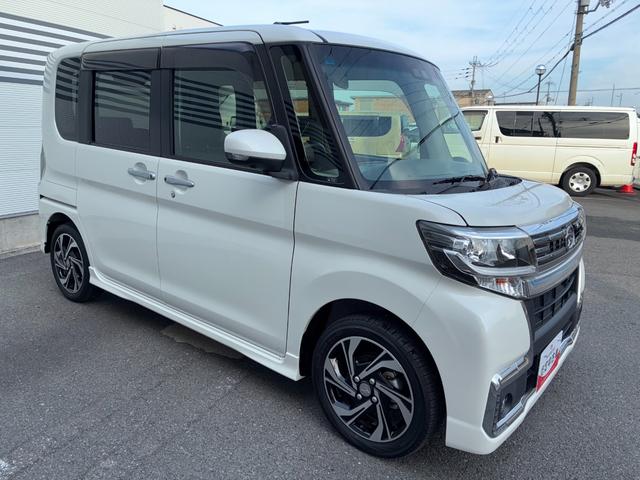 タントカスタムＲＳ　トップエディションＶＳ　ＳＡIIIナビゲーション　ドライブレコーダー　ＥＴＣ　パノラマモニター　ＬＥＤヘッドランプ　運転席シートヒーター　プッシュボタンスタート　アイドリングストップ　両側パワースライドドア　オートエアコン（奈良県）の中古車