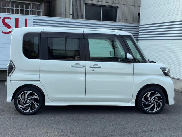 タントカスタムＲＳ　トップエディションＶＳ　ＳＡIIIナビゲーション　ドライブレコーダー　ＥＴＣ　パノラマモニター　ＬＥＤヘッドランプ　運転席シートヒーター　プッシュボタンスタート　アイドリングストップ　両側パワースライドドア　オートエアコン（奈良県）の中古車