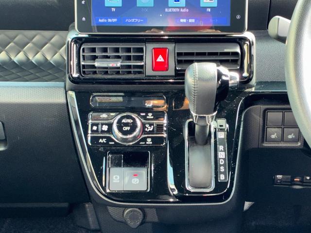 タントカスタムRSスタイルセレクションナビゲーション ドライブレコーダー ETC パノラマモニター LEDヘッドランプ 前席シートヒーター 両側パワースライドドア アダプティブクルーズコントロール 電動パーキング キーフリーシステム(奈良県)の中古車