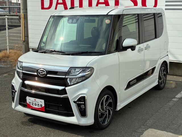 タントカスタムRSスタイルセレクションナビゲーション ドライブレコーダー ETC パノラマモニター LEDヘッドランプ 前席シートヒーター 両側パワースライドドア アダプティブクルーズコントロール 電動パーキング キーフリーシステム(奈良県)の中古車