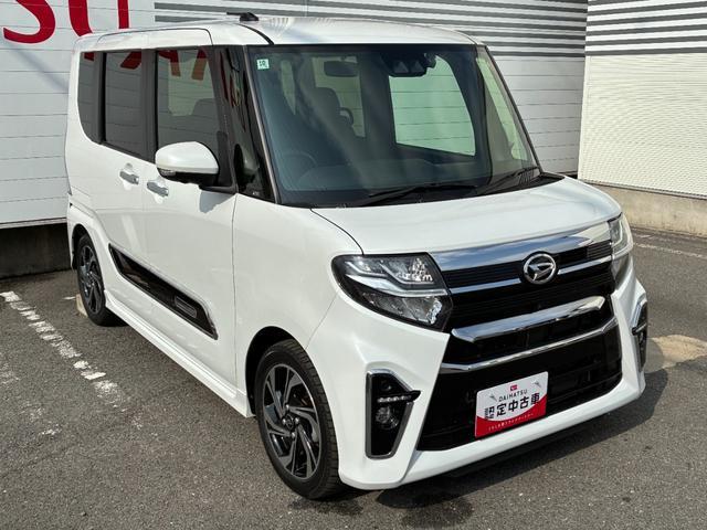 タントカスタムRSスタイルセレクションナビゲーション ドライブレコーダー ETC パノラマモニター LEDヘッドランプ 前席シートヒーター 両側パワースライドドア アダプティブクルーズコントロール 電動パーキング キーフリーシステム(奈良県)の中古車