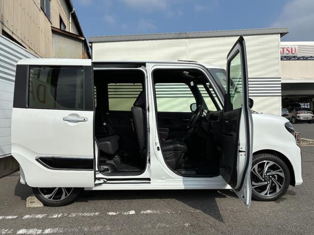 タントカスタムRSスタイルセレクションナビゲーション ドライブレコーダー ETC パノラマモニター LEDヘッドランプ 前席シートヒーター 両側パワースライドドア アダプティブクルーズコントロール 電動パーキング キーフリーシステム(奈良県)の中古車