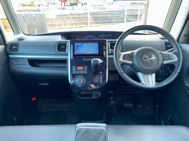 タントカスタムRS トップエディションSAIIIナビゲーション ドライブレコーダー ETC バックカメラ LEDヘッドランプ 運転席シートヒーター 両側パワースライドドア オートエアコン プッシュボタンスタート キーフリーシステム(奈良県)の中古車