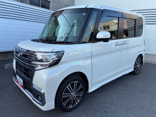タントカスタムRS トップエディションSAIIIナビゲーション ドライブレコーダー ETC バックカメラ LEDヘッドランプ 運転席シートヒーター 両側パワースライドドア オートエアコン プッシュボタンスタート キーフリーシステム(奈良県)の中古車