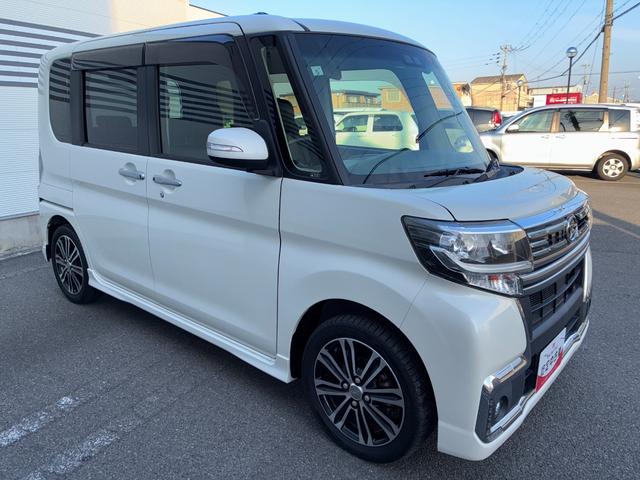 タントカスタムRS トップエディションSAIIIナビゲーション ドライブレコーダー ETC バックカメラ LEDヘッドランプ 運転席シートヒーター 両側パワースライドドア オートエアコン プッシュボタンスタート キーフリーシステム(奈良県)の中古車