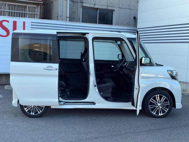 タントカスタムRS トップエディションSAIIIナビゲーション ドライブレコーダー ETC バックカメラ LEDヘッドランプ 運転席シートヒーター 両側パワースライドドア オートエアコン プッシュボタンスタート キーフリーシステム(奈良県)の中古車