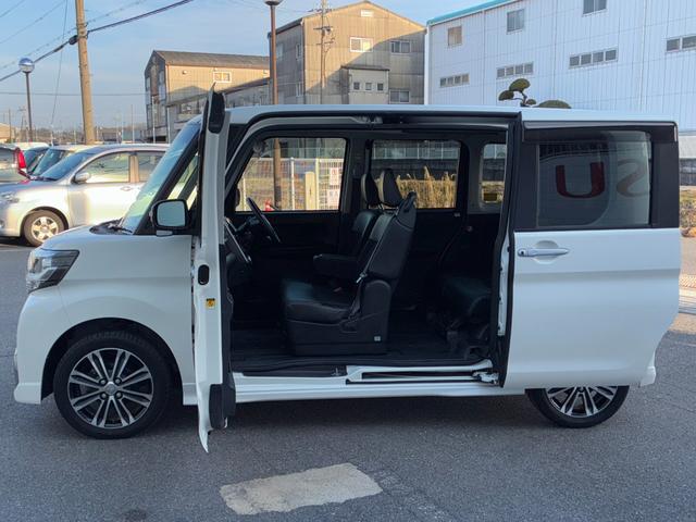 タントカスタムRS トップエディションSAIIIナビゲーション ドライブレコーダー ETC バックカメラ LEDヘッドランプ 運転席シートヒーター 両側パワースライドドア オートエアコン プッシュボタンスタート キーフリーシステム(奈良県)の中古車