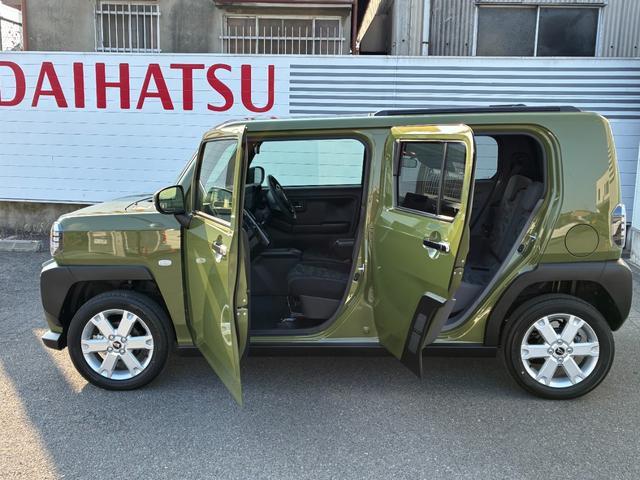 タフトＧ　クロムベンチャーＬＥＤヘッドランプ　電動パーキング　前席シートヒーター　プッシュボタンスタート　アイドリングストップ　オートエアコン　電動格納式ミラー　オーディオ穴　アダプティブクルーズコントロール（奈良県）の中古車