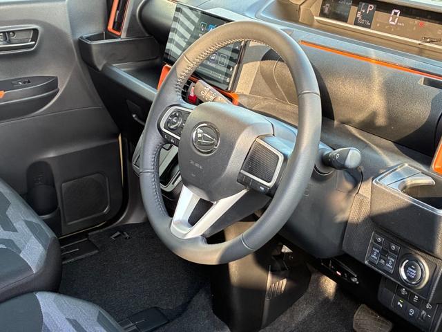 タントファンクロスターボ９インチスマホ連携ディスプレイオーディオ　バックカメラ　ドライブレコーダー　ＬＥＤヘッドランプ　電動パーキング　前席シートヒーター　両側パワースライドドア　アイドリングストップ　キーフリーシステム（奈良県）の中古車