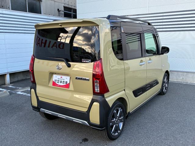 タントファンクロスターボ９インチスマホ連携ディスプレイオーディオ　バックカメラ　ドライブレコーダー　ＬＥＤヘッドランプ　電動パーキング　前席シートヒーター　両側パワースライドドア　アイドリングストップ　キーフリーシステム（奈良県）の中古車