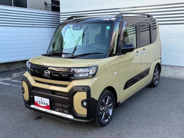 タントファンクロスターボ９インチスマホ連携ディスプレイオーディオ　バックカメラ　ドライブレコーダー　ＬＥＤヘッドランプ　電動パーキング　前席シートヒーター　両側パワースライドドア　アイドリングストップ　キーフリーシステム（奈良県）の中古車