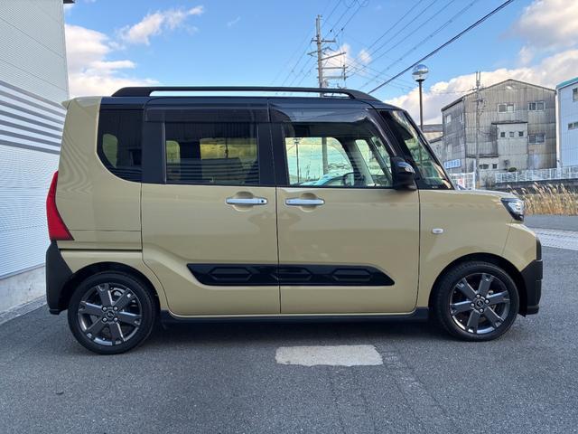 タントファンクロスターボ９インチスマホ連携ディスプレイオーディオ　バックカメラ　ドライブレコーダー　ＬＥＤヘッドランプ　電動パーキング　前席シートヒーター　両側パワースライドドア　アイドリングストップ　キーフリーシステム（奈良県）の中古車