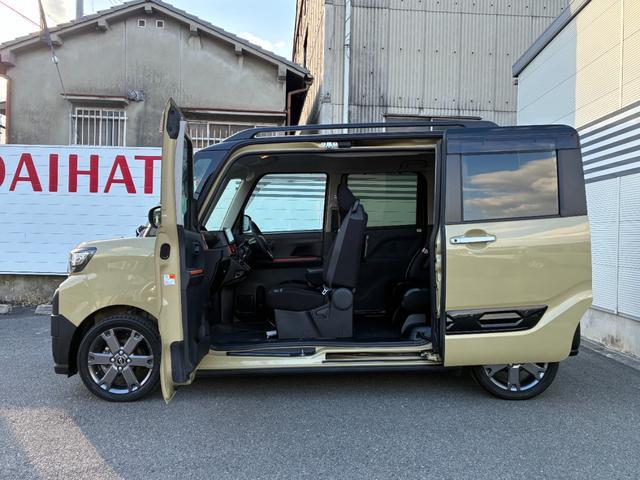 タントファンクロスターボ９インチスマホ連携ディスプレイオーディオ　バックカメラ　ドライブレコーダー　ＬＥＤヘッドランプ　電動パーキング　前席シートヒーター　両側パワースライドドア　アイドリングストップ　キーフリーシステム（奈良県）の中古車