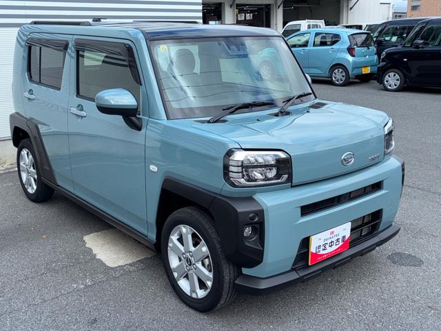 タフトGナビゲーション バックカメラ ドライブレコーダー ETC LEDヘッドランプ 電動パーキング 前席シートヒーター コーナーセンサー アイドリングストップ プッシュボタンスタート キーフリーシステム(奈良県)の中古車