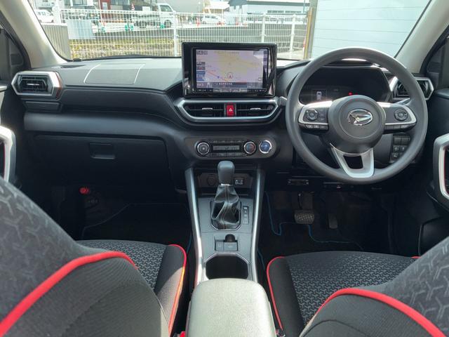 ロッキーＸ　ＨＥＶ純正９インチナビゲーション　ドライブレコーダー　ＥＴＣ　パノラマモニター　電動パーキング　ＬＥＤヘッドランプ　コーナーセンサー　電動格納式ミラー　キーフリーシステム（奈良県）の中古車