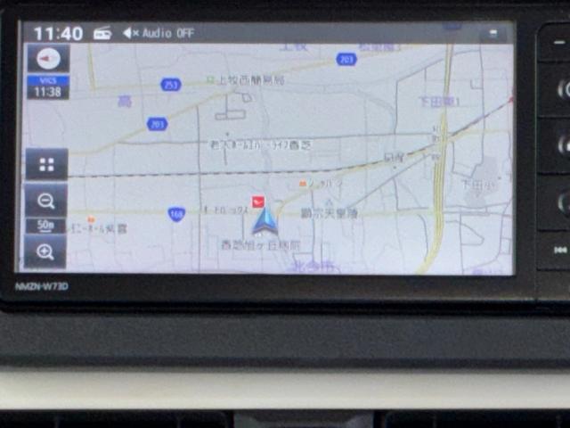 ムーヴキャンバスストライプスＧナビゲーション　ドライブレコーダー　ＥＴＣ　バックカメラ　ＬＥＤヘッドランプ　前席シートヒーター　両側パワースライドドア　電動パーキング　コーナーセンサー　キーフリーシステム（奈良県）の中古車