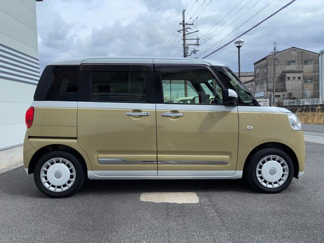 ムーヴキャンバスストライプスＧナビゲーション　ドライブレコーダー　ＥＴＣ　バックカメラ　ＬＥＤヘッドランプ　前席シートヒーター　両側パワースライドドア　電動パーキング　コーナーセンサー　キーフリーシステム（奈良県）の中古車