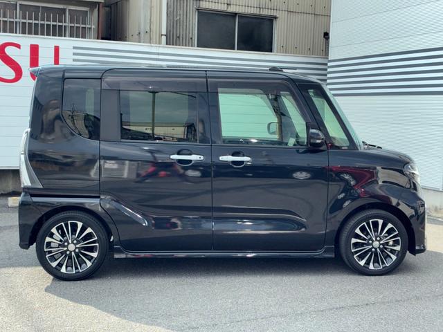 タントカスタムＲＳ９インチスマホ連携ディスプレイオーディオ　ドライブレコーダー　ＥＴＣ　バックカメラ　ＬＥＤヘッドランプ　前席シートヒーター　両側パワースライドドア　コーナーセンサー　運転席ロングスライドシート（奈良県）の中古車