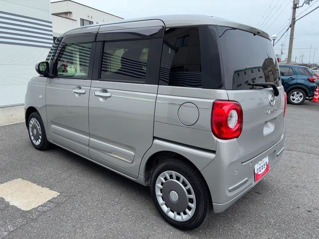 ムーヴキャンバスセオリーＧナビゲーション　ドライブレコーダー　ＥＴＣ　パノラマモニター　ＬＥＤヘッドランプ　電動パーキング　前席シートヒーター　両側パワースライドドア　コーナーセンサー　キーフリーシステム　オートエアコン（奈良県）の中古車