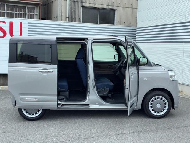 ムーヴキャンバスセオリーＧナビゲーション　ドライブレコーダー　ＥＴＣ　パノラマモニター　ＬＥＤヘッドランプ　電動パーキング　前席シートヒーター　両側パワースライドドア　コーナーセンサー　キーフリーシステム　オートエアコン（奈良県）の中古車