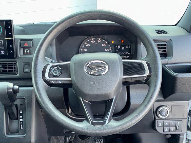 ハイゼットカーゴクルーズターボ９インチスマホ連携ディスプレイオーディオ　バックカメラ　視界補助パック（スマートインナーミラー）　マニュアルエアコン　リアヒーター　アイドリングストップ　プッシュボタンスタート　電動格納式ミラー（奈良県）の中古車