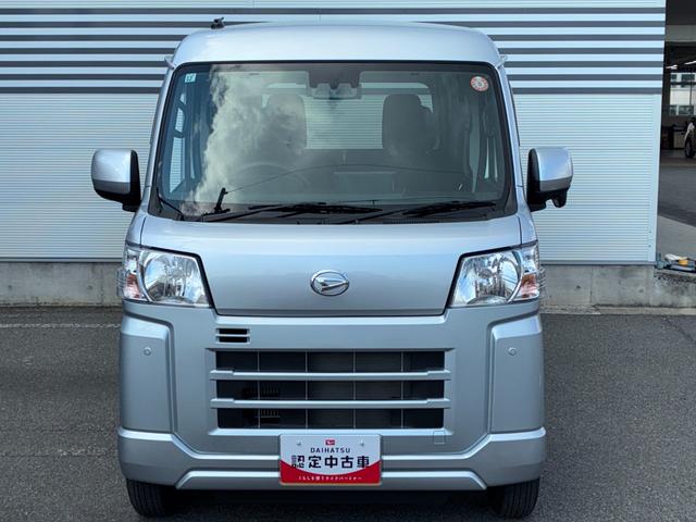 ハイゼットカーゴクルーズターボ９インチスマホ連携ディスプレイオーディオ　バックカメラ　視界補助パック（スマートインナーミラー）　マニュアルエアコン　リアヒーター　アイドリングストップ　プッシュボタンスタート　電動格納式ミラー（奈良県）の中古車